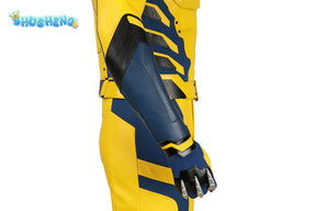 New Deadpool 3 Wolverine Cosplay Costume Superhero Cosplay Zentai Full Set With Bosysuit Shoes Handmade Halloween Man Outfit