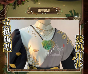 Identity V Aesop Carl Undertaker Cosplay Costume Cos Game Anime Party Uniform Hallowen Play Role Clothes Clothing