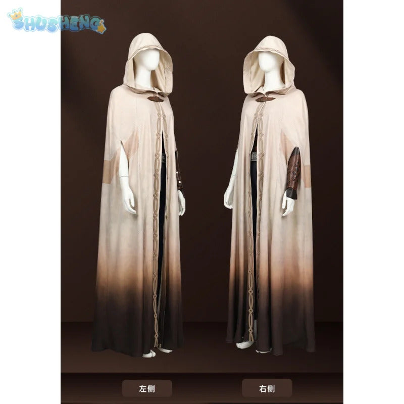 Kora cosplay rebel cos moon Carl Kora costume cloak belt waist cover pants props set Halloween fashion women's fantasy uniform