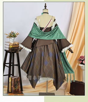 Anime Game Character Arknights Viviana Durin Cosplay Costume Full Set From Ognisko Official Outfit Halloween Party Dress Impact