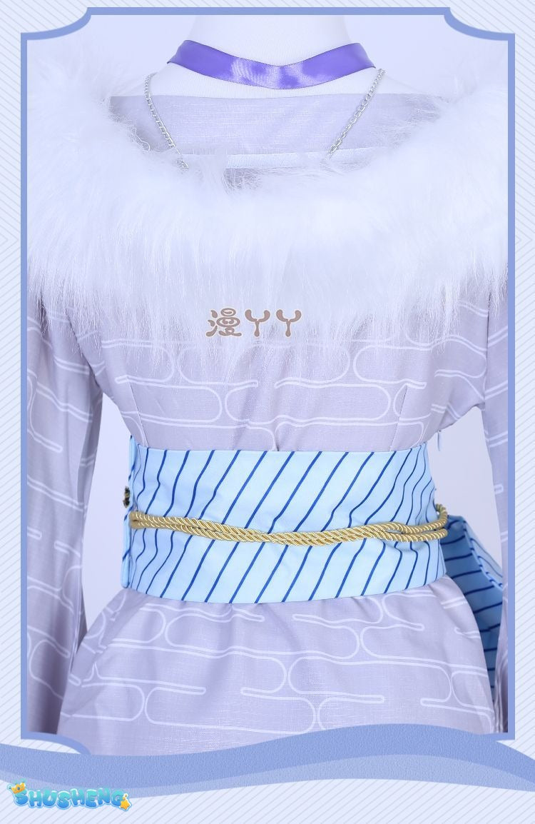Virtual YouTuber VTuber Elira Pendora NIJISANJI EN LazuLight Cosplay Costume Anime Sexy Woman Kimono Lolita Dress Halloween Suit