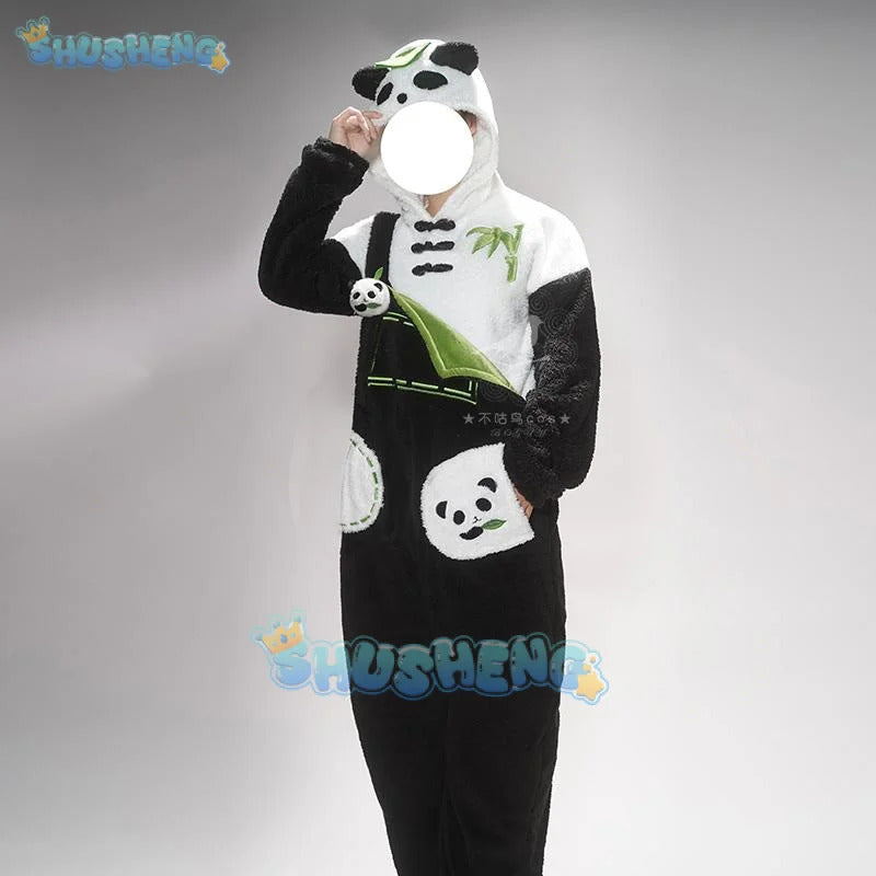 Game Love and Deepspace Sylus/Xavier/Zayne/Rafayel Cosplay Costume Home Clothing Panda Halloween Costume Role Play Clothing