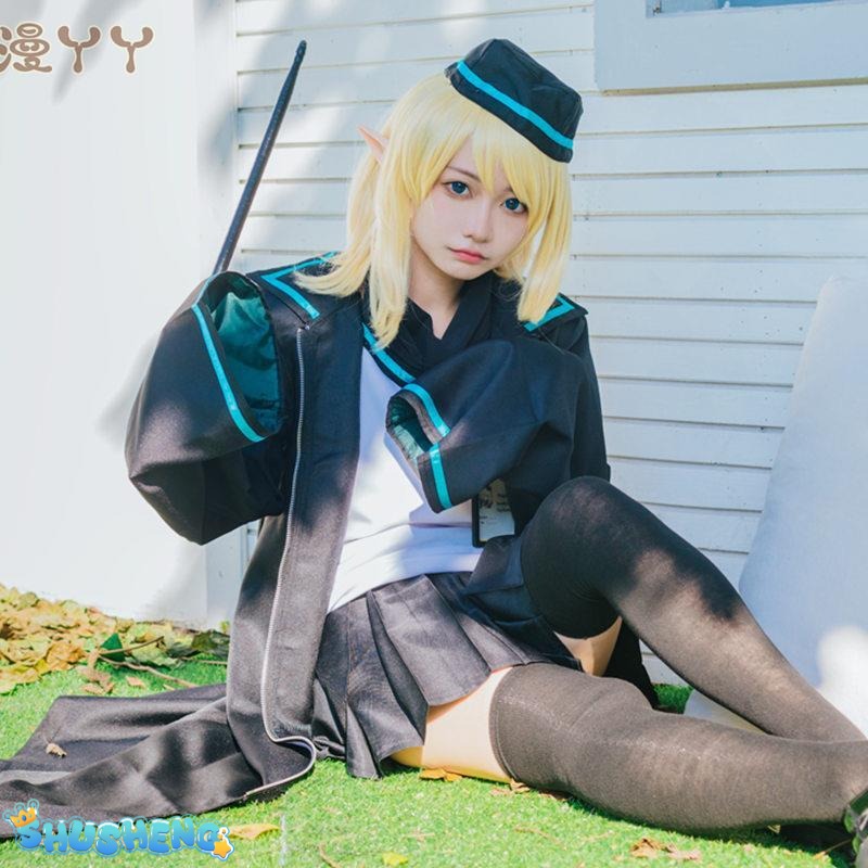 Game Arknights Cosplay Costume Cos Durin Cosplay Halloween Party High Quality Costume Men/Women