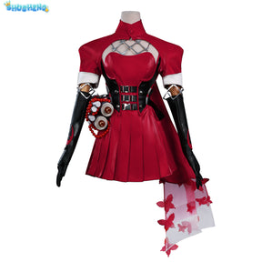 Marvel Rivals Psylocke Akki Kariudo Cosplay Costume Official Game Dress