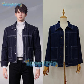 Love and Deepspace Caleb Cosplay Costume Coat Uniform Halloween Carnival Party Christmas Play Role Clothing
