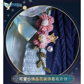 Shusheng-N Identity Ⅴ Helena Adams The Mind's Eye Cosplay Costume Sweater jacket dress props wig accessories set Halloween sweet uniform