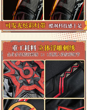 Shusheng Genshin Impact Mavuika Pyro Archon Cosplay Costume Cos Game Anime Party Uniform Hallowen Play Role Clothes Clothing