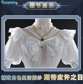 Identity V Marie Bloody Queen Game Suit Gorgeous Dress Uniform Cosplay Costume Halloween Party Role Play Outfit S-2XL