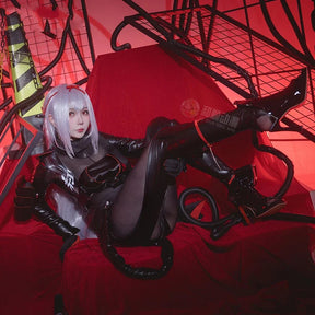 Goddess of Victory: Nickel Red Lotus shadow sexy women cosplay costume cos game anime party uniform halloen play rode clothes
