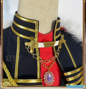 VTuber NIJISANJI Virtual YouTuber Kuzuha Cosplay Costume Black Evening Dress Cloak Wig Man Woman Carnival Masked Ball Suit