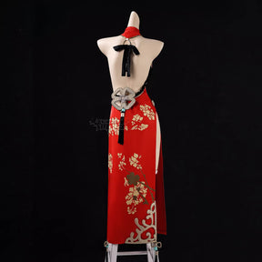 Shusheng-R Re:Life In a Different World From Zero Rem Cosplay Costume New Year's cheongsam  Halloween Party Role Play Outfit Women