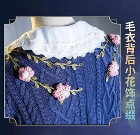 Shusheng-N Identity Ⅴ Helena Adams The Mind's Eye Cosplay Costume Sweater jacket dress props wig accessories set Halloween sweet uniform