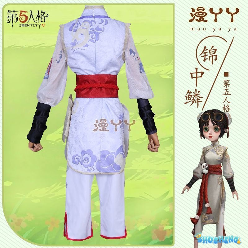 Anime Identity V Tracy Reznik JinZhongLin Skin Game Suit Antique Uniform Cosplay Costume Halloween Party Outfit Women