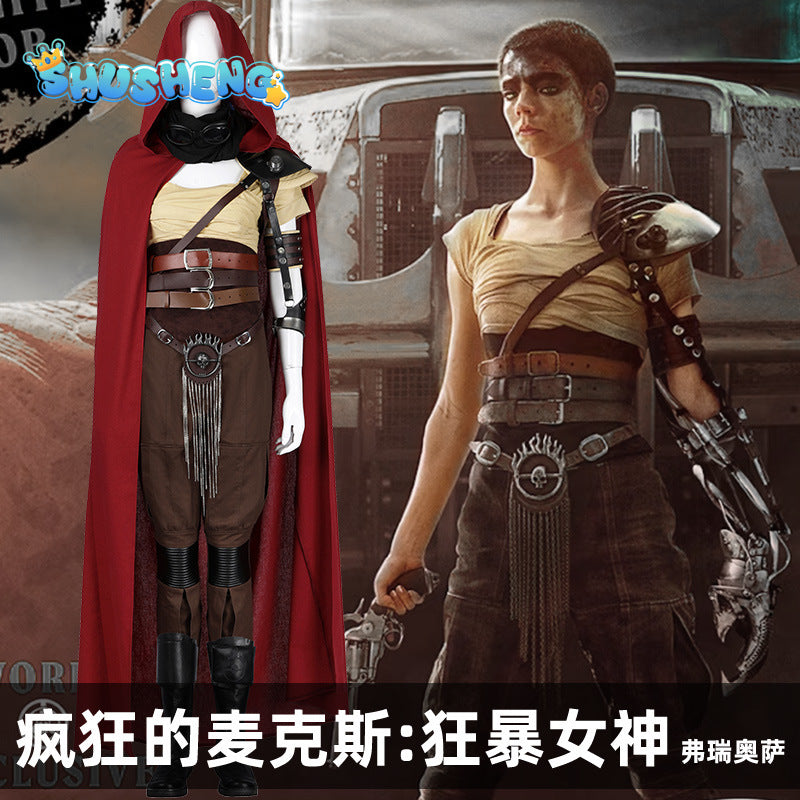 New Mad Max Saga Furiosa Cosplay Costume Female Imperator Furiosa Outfit Full Set and Individual Items Are Sold Custom Size