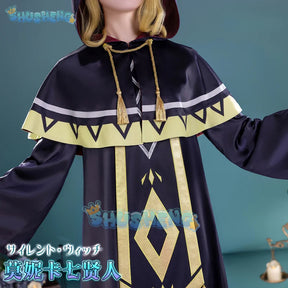 The Secret of the Silent Witch Monica Everette Cosplay Costume Uniform Halloween Carnival Party Christmas Play Role Clothing