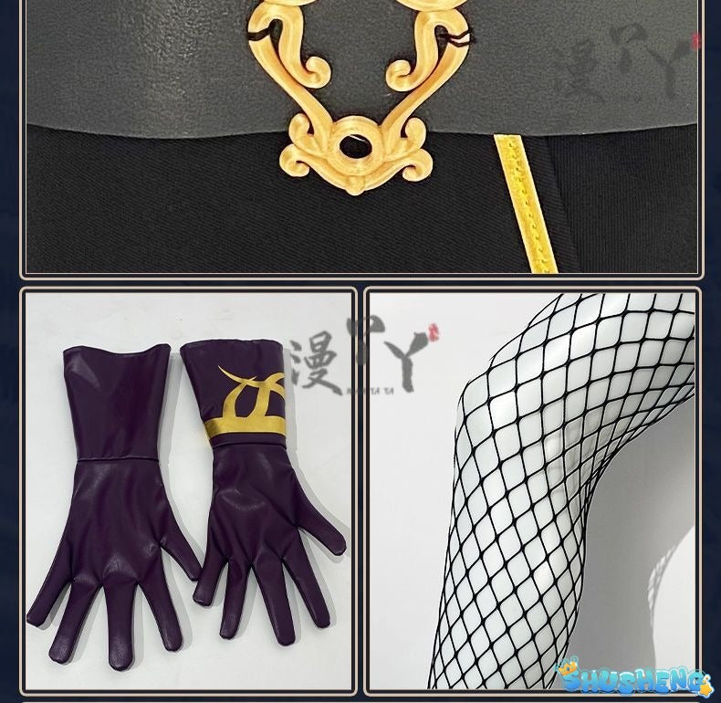 IdentityⅤFemale Dancer Margaretha Zelle Cosplay Costume Sexy Women Uniform Halloween Party Role Play Outfit