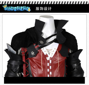 Final Fantasy XVI Clive Rosfield Cosplay Costume FF16 Clive Cosplay Battle Suit Men Halloween Carnival Party Suit Custom Made