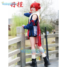 Danjin Cosplay Costume Wuthering Waves Game Suit Fashion Unifrom Dress Role Play Halloween Party Outfit Women XS-XXL New