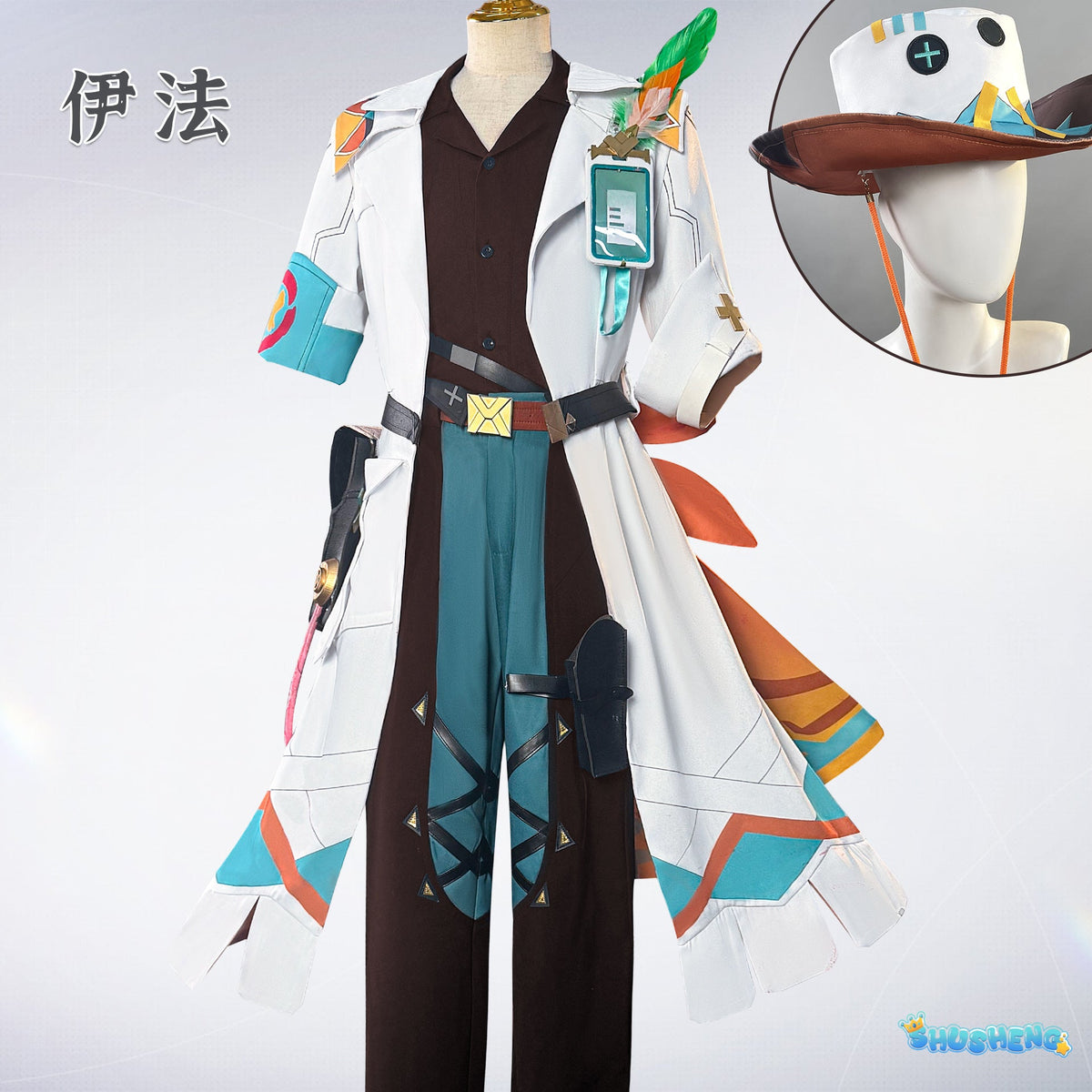 Genshin Impact cosplay Ifa cosplay Clothing Nata Game Secondary Cosplay Clothes Perfect restoration