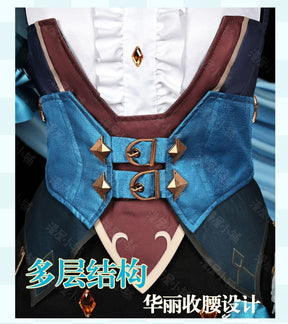 Game Genshin Impact Kirara Cosplay Costume Adult Carnival Uniform Anime Halloween Party Costumes Masquerade Women