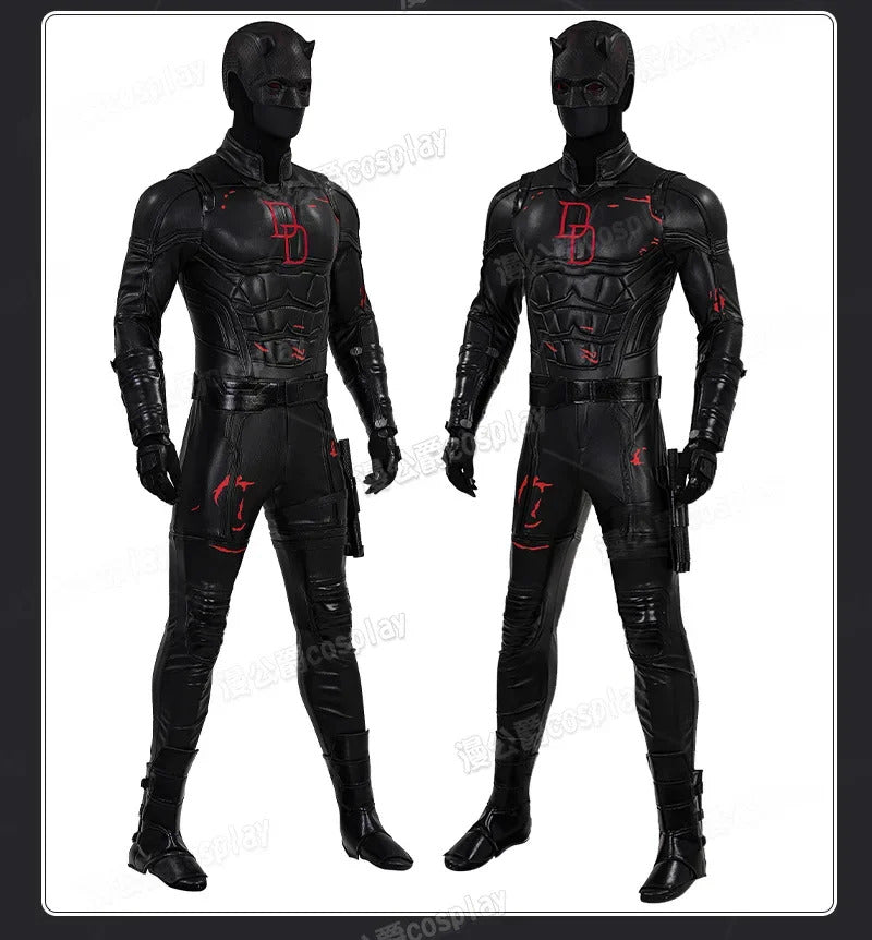 Daredevil  Cosplay Costume Uniform Halloween Carnival Party Christmas Play Role Clothes Clothing for Women Men