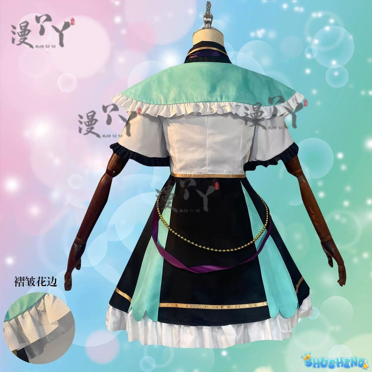 Lazulight Finana Elira Pomu Cosplay Costumes Vtuber Cosplay Dress Anime Clothing Halloween Party Uniforms