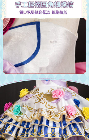 Shusheng-R Anime Pripara Manaka Laala  Women Lolita Dress Cosplay Costume