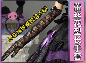 Game Identity V Collaboration Marie Bloody Mary Cosplay Costume Premium Anime Outfit Full Set for Fans Halloween Party Role Play Event