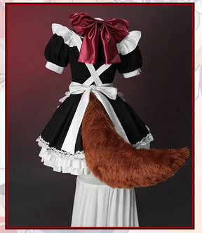 New Tamamo Cat Fate/Grand Order Cosplay FGO Costume Woman Man Halloween maid dress ear foot glove tail full set Lolita uniform