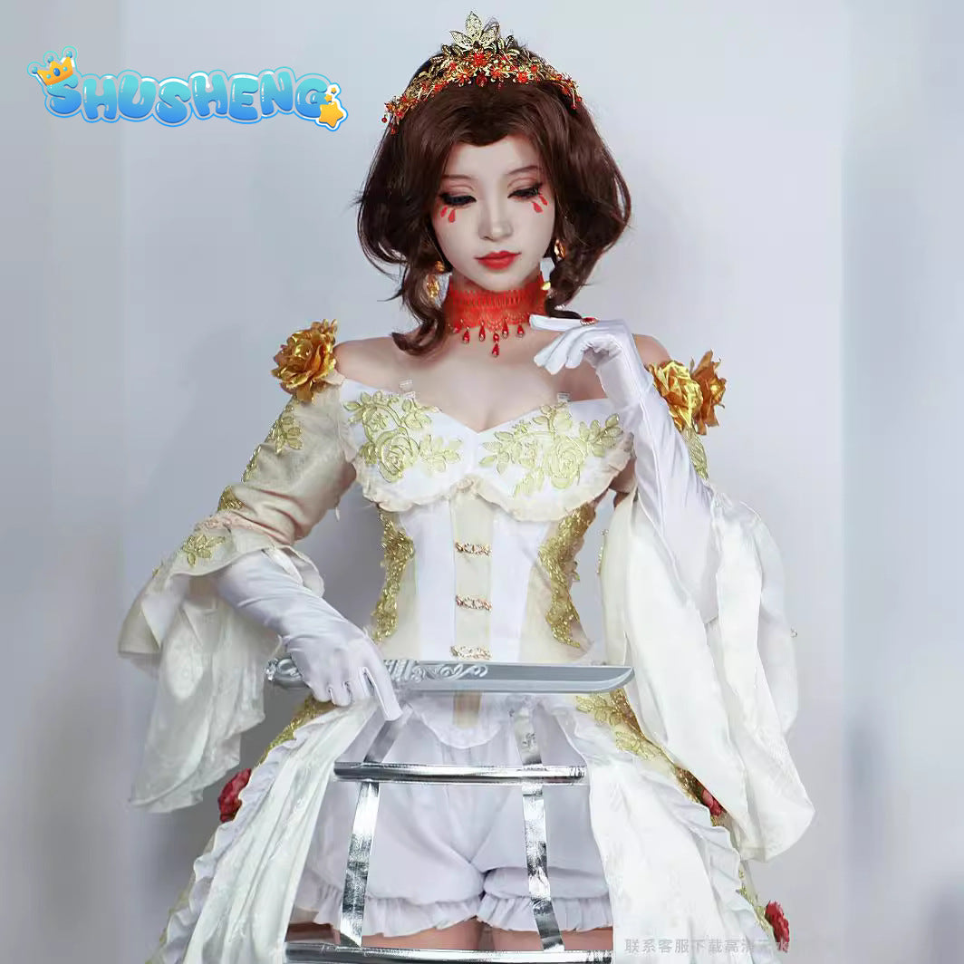 Bloody Queen Mary Game Identity V Bloody Queen Mary Costumes Halloween Party Anime Cosplay Suits