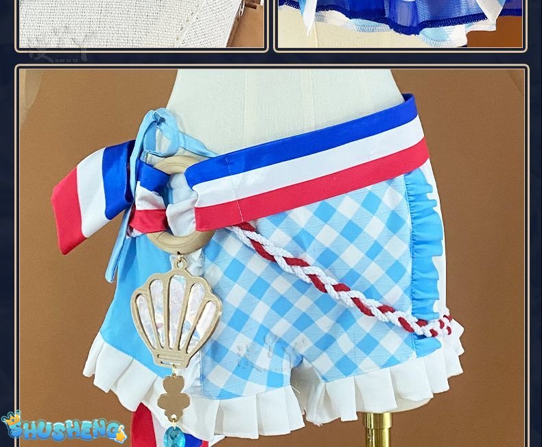 Bathing suit Momoi Airi Cosplay costume Halloween Christmas Role PJSK skirt sexy costume Swimming costume