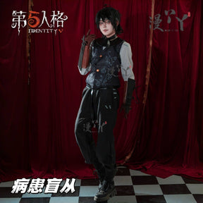 Identity V Patient Emil Cosplay Game Cosplay Costume Man Emil Uniform Halloween Play Role Comic Con Outfit Suit
