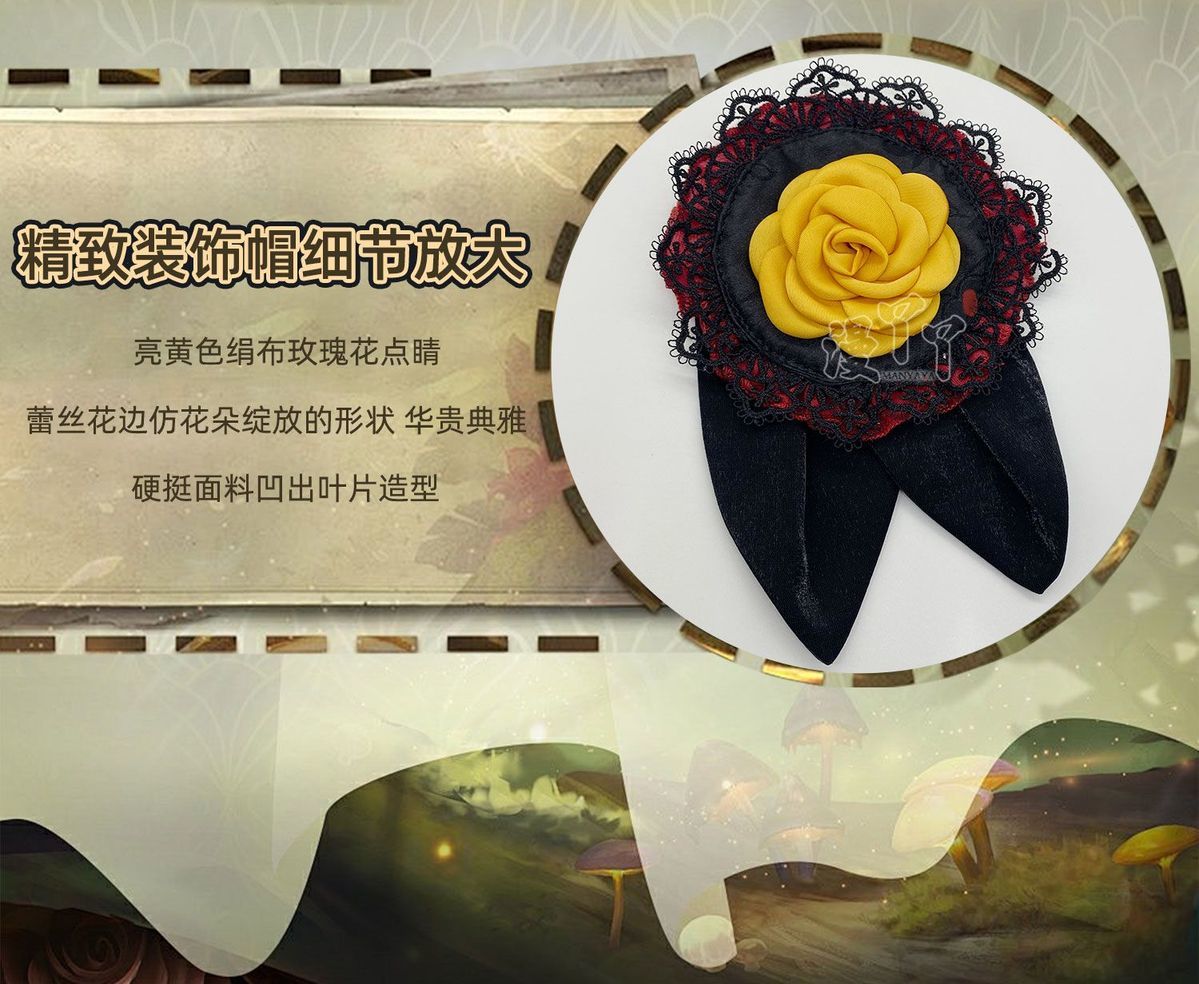 Kagaminee Rin x Rascal Collab Witchh Gothicc Halloween Cosplay Costume