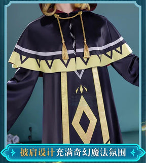 The Secret of the Silent Witch Monica Everette Cosplay Costume Uniform Halloween Carnival Party Christmas Play Role Clothing