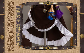 Perfumer Refiner Vera Nair Cosplay Costume Game Identity V Anime Roleplay Suit Halloween Carnival Party Uniform