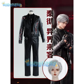 Love and Deepspace Cosplay Outfits Anime Woman Sylus Women Costumes Costumes: New Items Crow Whole Halloween Costume Men