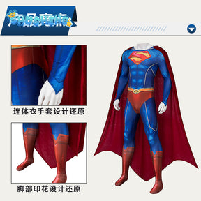 Suicide Squad SuperMan Cosplay Superhero 3D Printed Zentai Bodysuit Superman Clark Kent Spandex Outfit Cosplay Halloween Costume