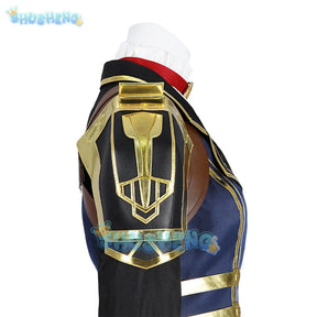 Game lol Caitlyn kilamman cosplay costume women uniform full set Halloween carnival costume outfit