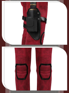Dead Cosplay pool  Cosutme Wade Winston Wilson Cosplay Costume Children's Edition  Movie Anti-hero Suit Halloween
