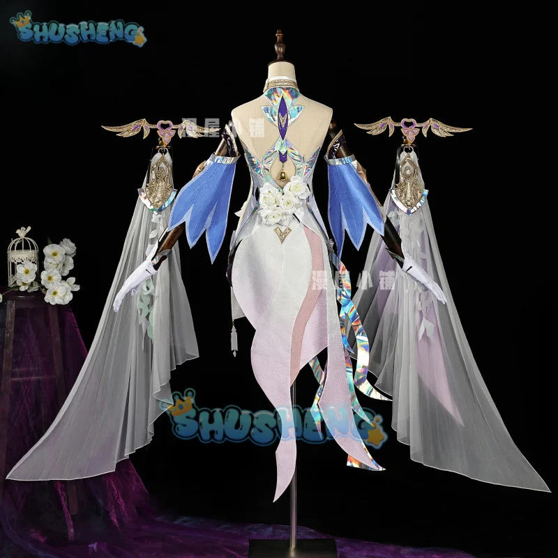 Elysia Cosplay Costume Game Honkai Impact 3 Uniform Halloween Carnival Party Christmas Play Role Clothes Clothing for Women