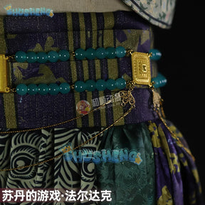 Sultan's Game Fardagh Cosplay Costume Uniform Halloween Carnival Party Christmas Play Role Clothes Clothing for Women