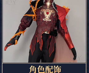 Game Identity V Mechanic Red Knight Cosplay Costume Richard Sterling Cosplay Suit Halloween Uniform Anime Clothing Custom Made