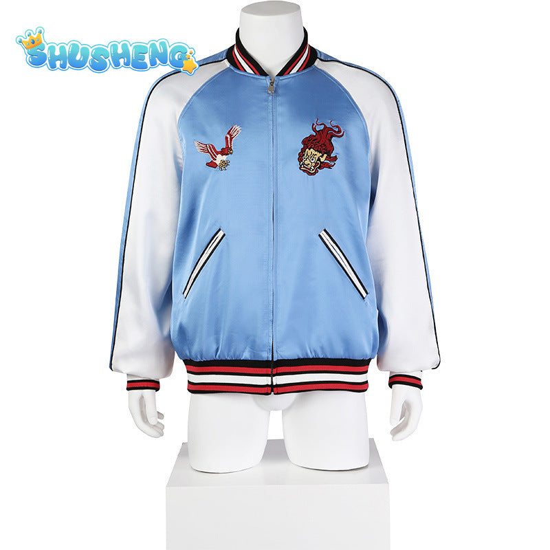 Blue Jordan Li Cosplay Coat Gen V Season 1 Cosplay Costume Halloween Comic Con Fancy Dress