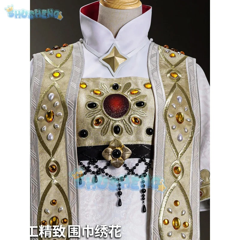 Identity V Cheerleader Skin BISHOP-f1 Cosplay Costume Game Suit Fashion Uniform Halloween Party Outfit Men