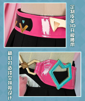 Genshin Impact Varesa Cosplay Costume Uniform Halloween Carnival Party Christmas Play Role Clothes Clothing for Women
