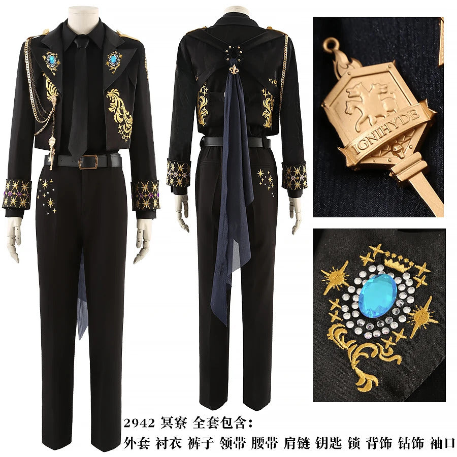 Twisted Wonderland‌ Heartslabyul‌Savanaclaw‌‌For Octavine‌ Scarab‌ Pomefiore‌ Ignihyde‌ Diasomnia‌ Cosplay Costume Uniform