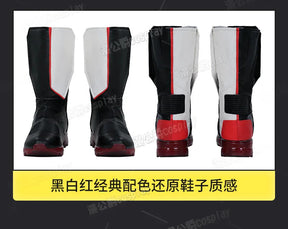 Movie Superhero Mister Terrific Cospaly Costume Adult Men's Woman Halloween Fantasy New Uniform Shoes Coat Pants Belt Glove Set