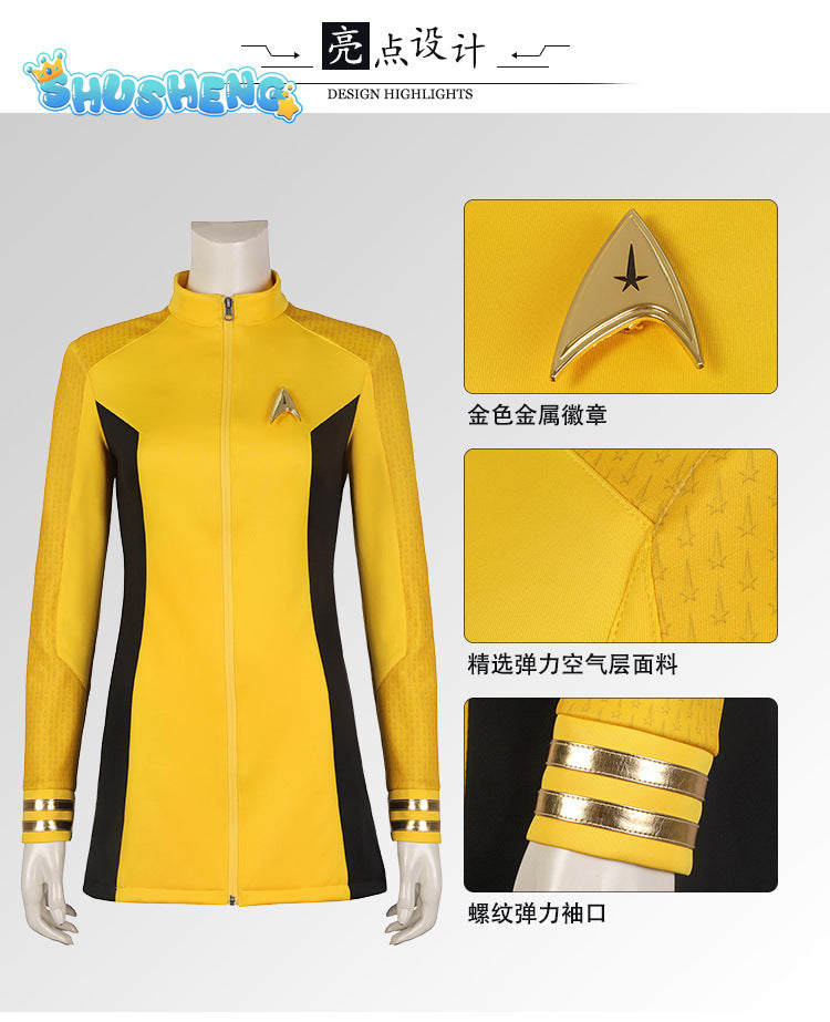 Star Trek: Strange New Worlds Cosplay Jacket Coat Halloween Christmas Party Costume Cos Clothes Stage Performance Role Play