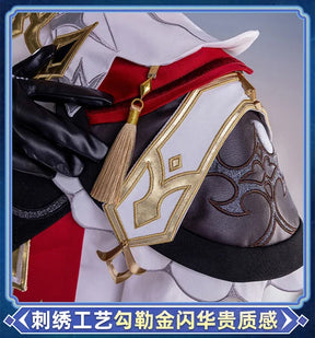 Genshin Impact Dahlia Cosplay Costume New Skins Uniform Hat Festival Halloween Party for Women Men Carnival Outfit