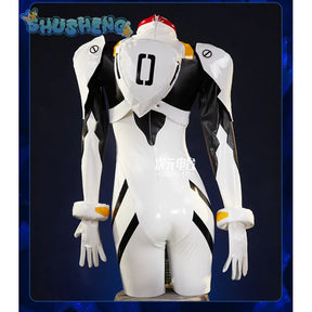 Ayanami Rei EVA Cosplay Anime EVA Carnival party costume sexy one-piece bodysuit headwear hand jewelry shoulder armor Woman set